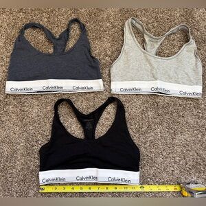 Lot of Calvin Klein Icon Bralettes